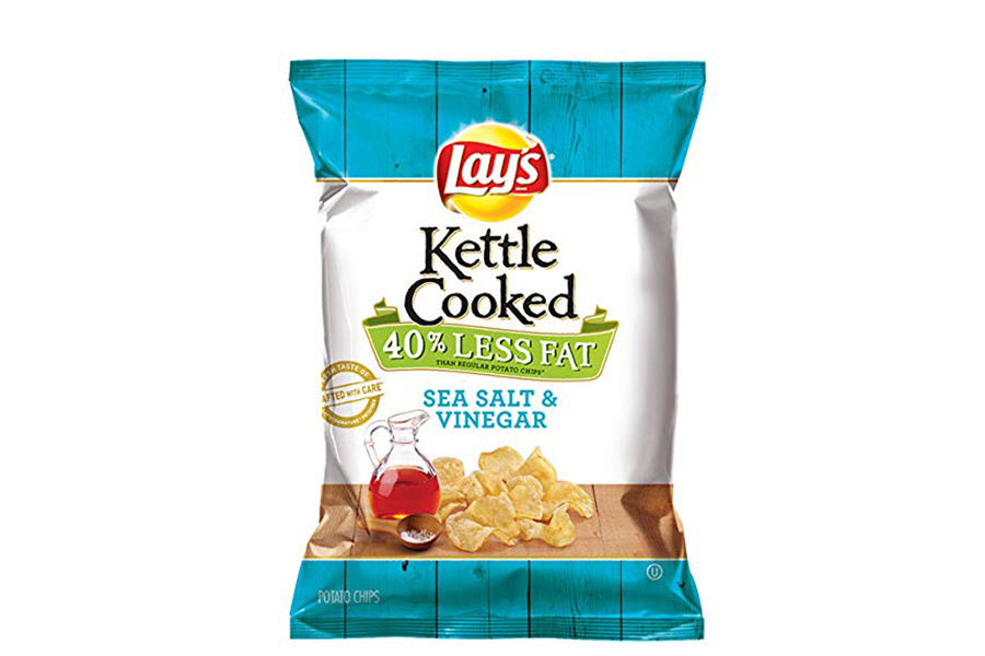 Lay's Sea Salt & Vinegar 40% Less Fat