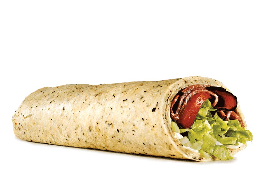 Garlic Herb Tortilla Wrap