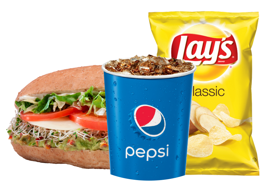 #6 Veggie Delite Snack-wich